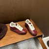 Cómodos zapatos nuevos para mujer para otoño, de suela blanda, con bloques de color, zapatillas deportivas para estudiantes, casuales y ligeros, zapatillas de entrenamiento retro alemanas 2026 para mujer