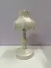 Luz Ambiente Retrô DIY Feito à Mão Lâmpada de Mesa Folha de Lótus Luz Noturna Fofa Coração de Menina Iluminação de Quarto Estilo Escandinavo Proteção para os Olhos