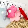 Ropa de felpa de flores pequeñas hecha a mano accesorios DIY Teddy 8CM accesorios de embalaje de ramo floral lazo de joyería