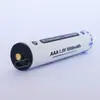 Em Estoque Pilhas Recarregáveis Nº 5 e Nº 7 Carregamento USB com Parada Automática Série Colorida 1.5V Pilhas de Lítio Recarregáveis de Alta Capacidade