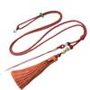 Colgante de cristal Ámbar Esmeralda pequeño redondo cuerda Jade Bashan Ágata Amarilla con cuentas cordón fábrica directo mayoreo