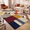 Tapete macio estampado em fleece de algodão fino estilo Temu para uso externo e interno, para decoração de casa