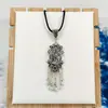 Pingente Pequeno Bordado Batik Feito à Mão Estilo Étnico Guizhou Retro Miao Étnico Nicho Colar Corrente de Suéter Lembrança