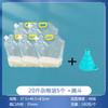 Bolsa de succión autoportante transparente desechable para cerveza, bebidas, leche, té, medicina china, dispensador de líquidos, bolsa para almacenar granos