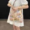 Bolso de Axila Personalizado, Bolso de Mano de Gran Capacidad, Bolso de Hombro, Bolsa de Compras con Cordón, Bolso Tote Floral, Bolsa de Almacenamiento para Viaje