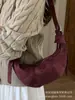 Bolsos de Diseño de Nicho para Mujer Otoño e Invierno 2025 Nueva Moda Bolso de Hombro Único Cruzado Tipo Croissant Bolso de Axila de Alto Nivel Tipo Empanada