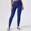Traje de Ropa de Yoga Tejido de Punto sin Costuras Europeo y Americano Transfronterizo de Hilo Acanalado de Manga Larga y Chaleco Pantalones Ropa Deportiva para Fitness Yoga para Mujer