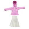 Ropa para Muñeca de 6 Pulgadas 30cm Cambio de Atuendo Juguetes Conjunto de Moda Falda Sudadera Casual Niña Linda En Stock Sudadera