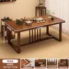 Mesa de té 2026 nuevo modelo de alta gama para sala de estar, juego de mesa y sillas de té para el hogar, oficina, nuevo estilo chino, mesa pequeña para preparar té de balcón
