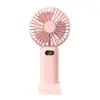 Alta potencia de viento, ultra silencioso, nuevo modelo 2026, ventilador de mano mini, ventilador de mano portátil de bolsillo recargable por USB