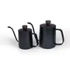 Bule de café pour-over em aço inoxidável 304, espessado com tampa, bule doméstico de bico longo e fino, bule para café coado, utensílio de café