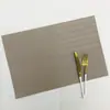 Jogo americano quadrado simples de PVC para hotel, antiderrapante, resistente a altas temperaturas, novo jogo americano de Teslin padrão Tian Zi Ge, porta-copos para tigela em estoque