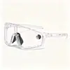 Gafas de Sol Populares de Marco Grande Transfronterizas Europeas y Americanas, Gafas Versátiles de Protección Solar para Hombres y Mujeres, Gafas de Ciclismo para Exteriores con Protección UV
