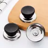 Perilla Universal de Plástico para Tapa de Olla de Vidrio Manija Mango de Acero Inoxidable Perla de Tapa Tapa Tapa de Olla Accesorios