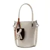 Bolso tote tipo cubo ins elegante para mujer 2026 nuevo de moda versión coreana moda retro bolso de hombro único bolso cruzado versátil