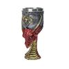 Copa de Dragón Estilo Occidental Hielo Copa de Champaña y Copa de Vino Tinto Dragón Acero Inoxidable Cabeza de Dragón 3D Copa de Vino