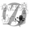 Interruptor Táctil 6*6*4.3/5/6/7/8H Micro Interruptor Pino Patch Suporte Interruptor de Botão Lateral