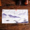 Toallas de té de gamuza al por mayor transfronterizas hechas a medida en estilo chino, paños de té creativos con diseños estampados a color engrosados absorbentes