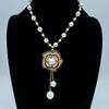 Corrente de Suéter Versátil Colar de Pérolas para Mulheres, Versátil e Elegante, Adequado para Primavera, Outono e Inverno, Simples e Sofisticado, Sensação de Alto Padrão, Venda Direta de Fábrica