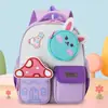 Bolsas Lindas para Niñas de Preescolar, Mochilas Escolares de Jardín de Infancia Transpirables con Dibujos Animados para Niños, Mochilas Medianas y Grandes para Niños y Niñas de Clases Intermedias y Mayores