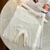 Novo Produto de Verão Seda Gelada Sem Costura Dois em Um Roupa Íntima de Segurança Feminina Cintura Alta Respirável Boxer de Segurança Venda Direta da Fábrica