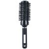 Venda Quente Transfronteiriça Nylon Preto Tubo de Alumínio Pente Pente para Cabelo Cacheado Pente para Modelar Cabelo Pente de Ar Pente Cilíndrico Antiestático