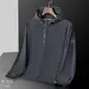 Compra grupal ropa de protección solar para hombre ultra delgada transpirable para exteriores de pesca ropa de protección solar para mujer camisa de seda de hielo de protección solar abrigo de verano para pareja