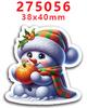Nuevo parche de resina acrílica con lazo, adorables pegatinas decorativas para refrigerador PR274667 2023