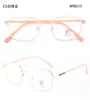 Gafas de Metal Cuadradas Retro Ultra Ligeras de Moda Cómodas Anti Luz Azul para Hombres y Mujeres Venta al por Mayor