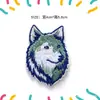 Pegatinas de tela de dibujos animados autoadhesivas pegatinas de animales pegatinas decorativas para ropa parche de tela para reparación de ropa DIY pegatinas de tela mochila autoadhesiva
