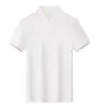 Camisa Polo de Sorona con Cuello Camisero Camiseta de Manga Corta Camisa Cultural Promocional Ropa de Trabajo con Logo Impreso Verano Transpirable Ropa Casual