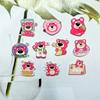 Parche Acrílico Lindo de Dibujos Animados Accesorios para el Cabello Pasador Accesorios para Joyería DIY Broche Funda de Teléfono Móvil Accesorios para Bolsas Venta al por Mayor