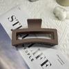 Corea del Sur 13cm Super Grande Largo Cuadrado Pinza de Agarre Geometría Comercio Exterior Transfronterizo Pintura de Goma Gran Cantidad Pinza de Tiburón Pasador Mujer