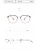 Armazón de Lentes Dr.Lolly Ultraligero de Titanio Puro Armazón de Lentes Marrón Frío Femenino de Alta Gama Miopía Luz Azul Danyang Gafas