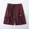 Pantalones Cortos Unisex de Bolsillo Estéreo para Exteriores Repelentes al Agua 7557