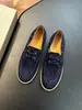 Otoño/Invierno 2026 Mocasines BC Slip-on Zapatos Perezosos Estilo Británico Zapatos de Piel Genuina Casual Planos Transpirables Talla Grande Zapatos para Hombre