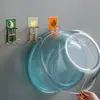 Gancho Adesivo para Parede sem Furos para Banheiro e Cozinha, Suporte de Armazenamento para Bacia com Forte Capacidade de Carga