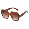 Nuevas Gafas de Sol Retro de Marco Grande y Forma Polygonal, Versátiles para el Trayecto Diario, Bloqueo de Color, Imprescindibles para Actividades al Aire Libre