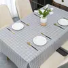 Toalha de Mesa Impermeável, Anti-Escaldante, à Prova de Óleo, Não Precisa Lavar, PVC Retangular Estilo Nórdico Ins, Protetor de Mesa, Protetor de Mesa de Jantar, Protetor de Mesa de Centro