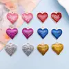 Mezcla 12 gotas aceite amor aleación colgante 6 colores opcionales DIY corazón joyería pulsera accesorios fabricantes venta al por mayor
