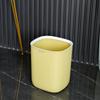 Bote de basura en stock sala de estar estilo ins bote de basura de aspecto elegante dormitorio cocina baño bote de basura con anillo de presión de plástico