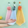 Pañuelo de dibujos animados para colgar, toalla cuadrada pequeña para niños, toalla de baño y cara para el hogar, toalla para bebés de jardín de infantes