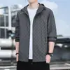 2024 Ropa de Protección Solar de Secado Rápido de Seda Helada Chaqueta Ligera con Capucha para Hombre de Verano Ropa Exterior Transpirable para Hombre Ropa de Protección Solar
