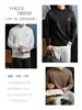 [Retro Urbano] Camiseta Polo Masculina Manga Longa 60S Modal Macio Antibacteriano Base Bordada com Acabamento de Alto Padrão