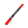 Marcador de Doble Punta Gee G-1205 a Base de Aceite, Resistente al Aceite, Impermeable, Secado Rápido, Marcador Industrial