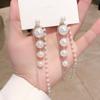 Pendientes largos con borlas de estilo coreano 2024, nuevos y a la moda, para mujer, Corea del Sur, Dongdaemun, diseño, sentido de internet, pendientes populares que combinan con todo.