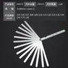Calibrador de holguras de postage calibrador de huecos acero inoxidable alta precisión pieza única calibrador de tapón de válvula calibrador de espesor 0.02-1.0MM medición