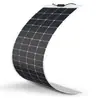 Painéis Solares Flexíveis Monocristalinos 100W 120W 300W Fornecimento de Fábrica Componentes de Painel Solar Flexível