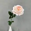 Flor artificial Austin individual estilo Ins, arreglo popular para escritorio, decoración suave de lujo ligero, flor artificial con sensación de alta gama para bodas