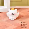 Nova Figura de Urso Fofa Caixa Surpresa Sacola Surpresa Transmissão ao Vivo Combinando Tendência DIY Resina Pequenos Enfeites para Carro e Escritório